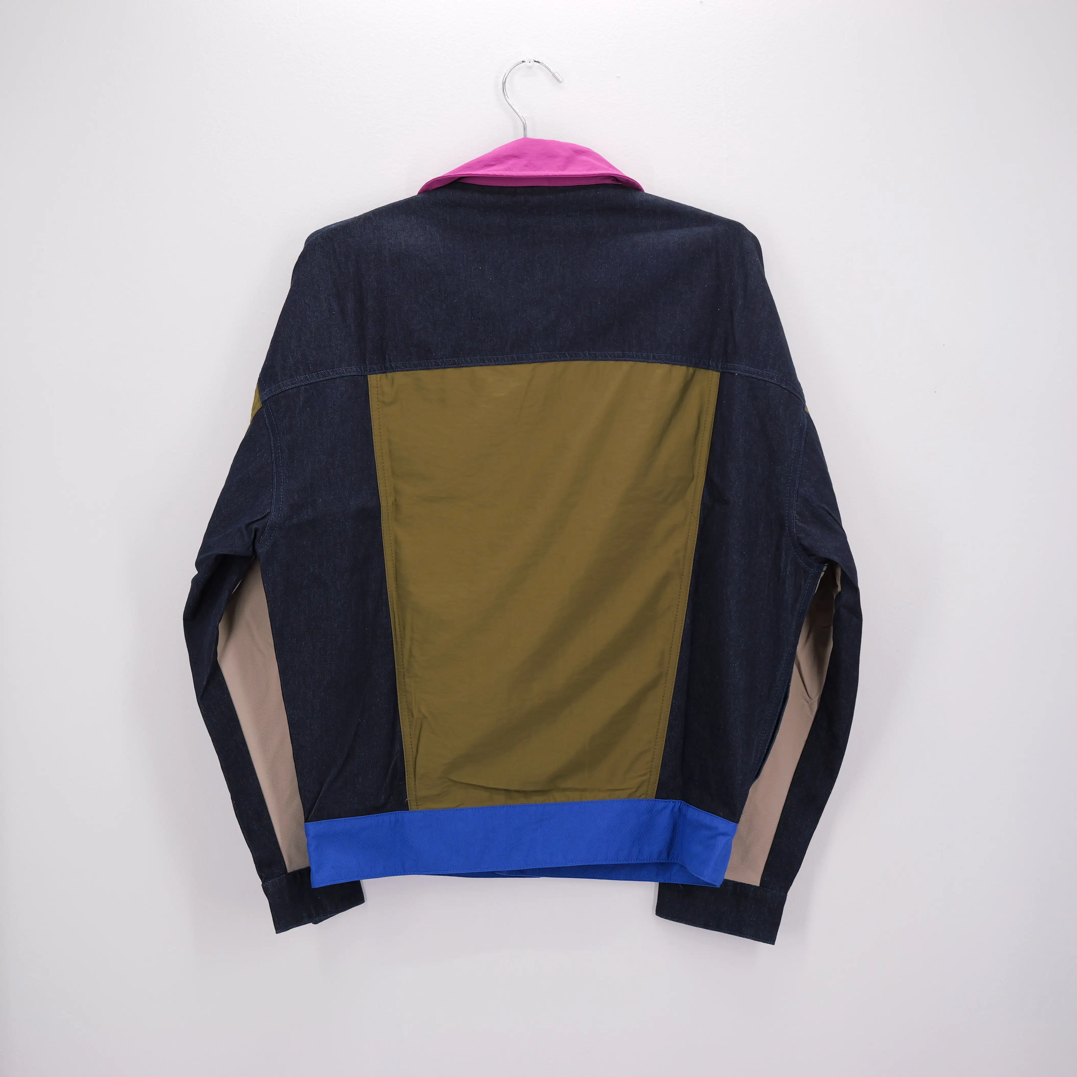 TANGRAM DENIM JACKET MULTI