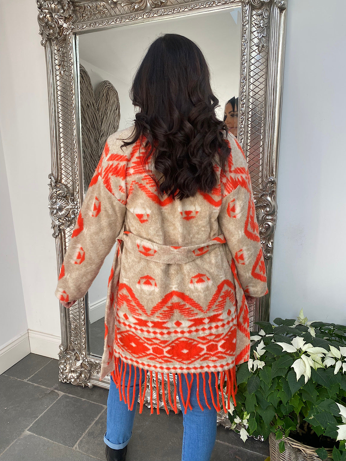 Tassel Aztec Cardigan Toni