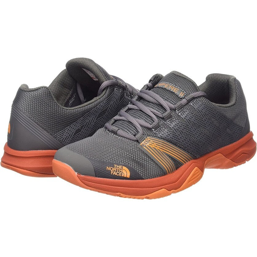 The North Face Men's Litewave Ampere ll Dark Gull Grey/Exuberance Orange