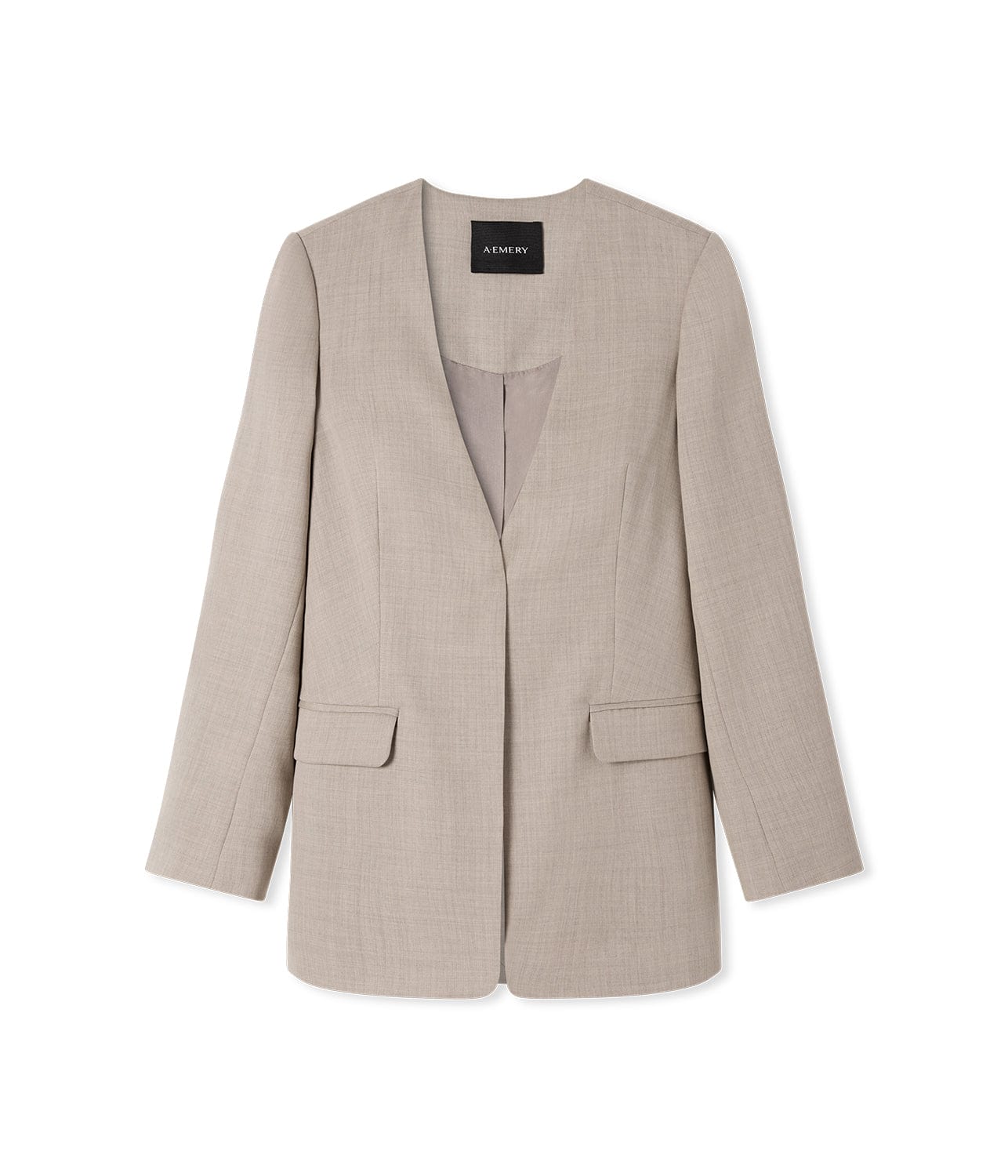 THE ROSALIND BLAZER- ALMOND