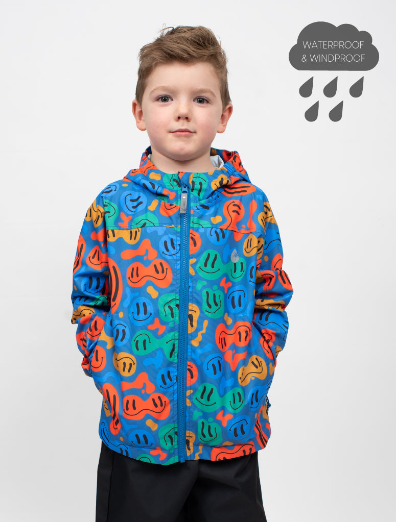 Therm Packaway Rainshell Smiley