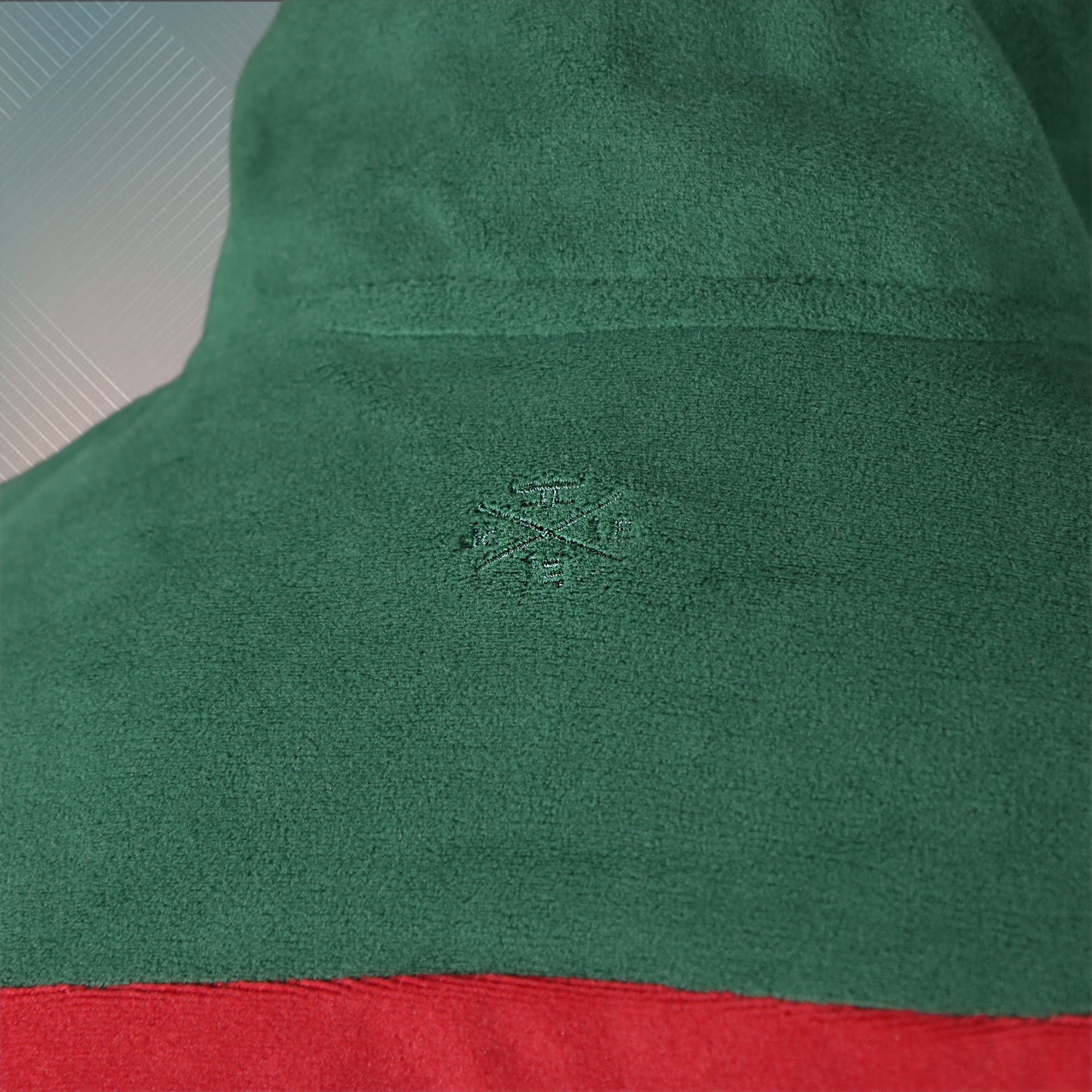 Track Jacket | Snake and Bees Italian Fashion Green Red Stripe Zip Up