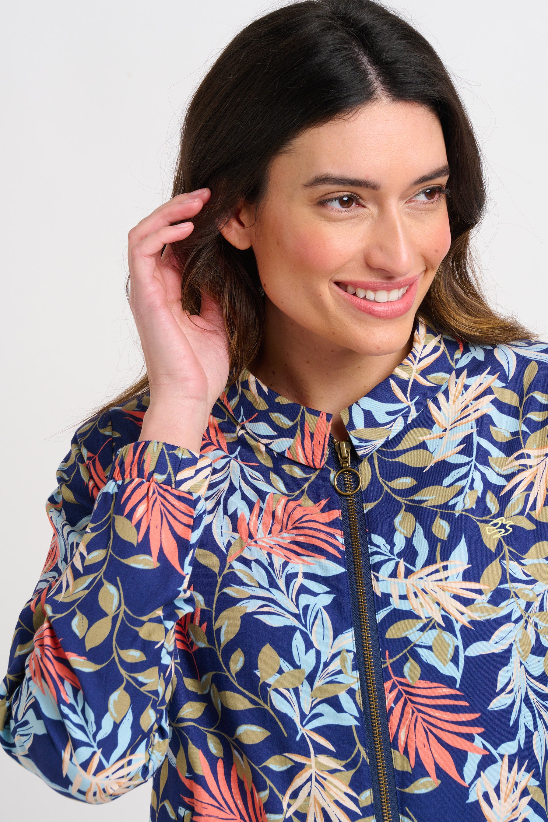 Trailing Tropics Bomber Jacket