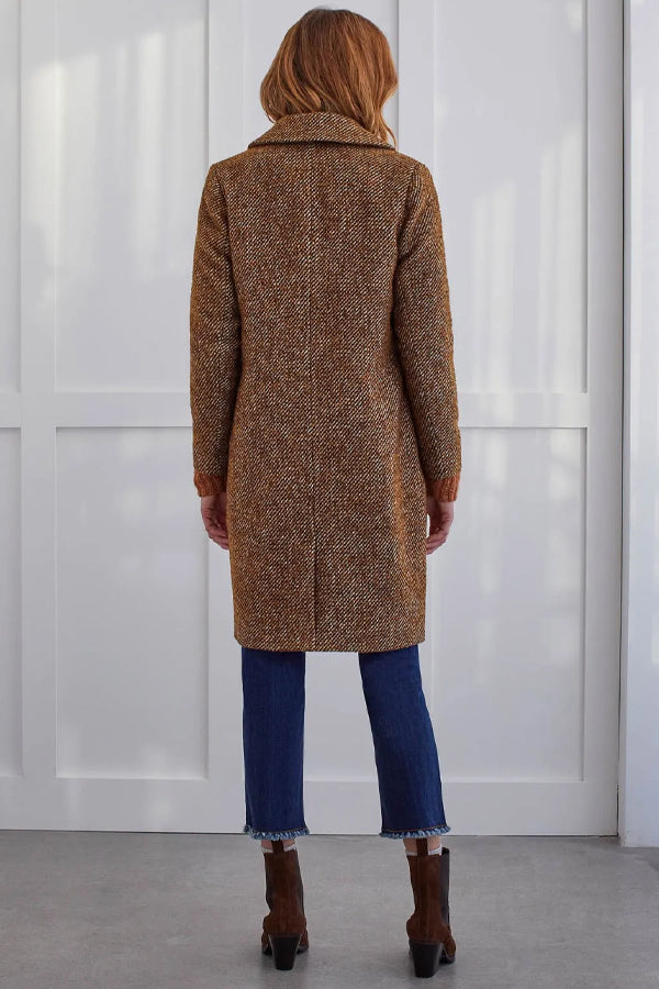 Tribal Tweed Duster Coat