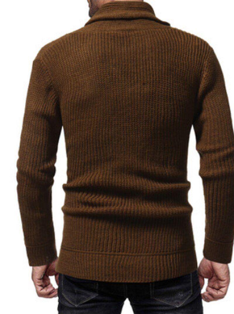 Turtleneck Sweater With Draw Strings