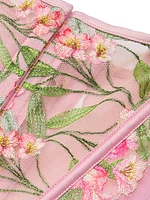 Victoria's Secret Classic Lily Embroidery Corset Set