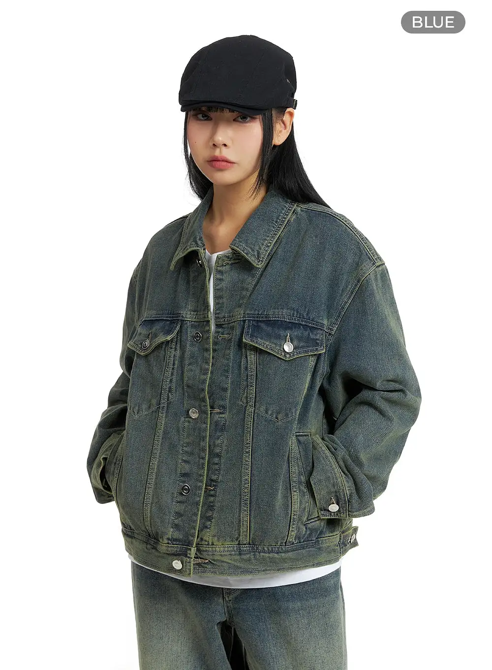 Vintage Denim Jacket (UNISEX) CM407