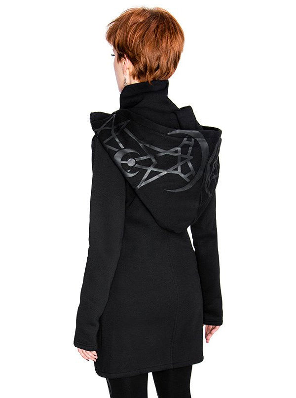 Women's Twin Moon Hoodie Jacket