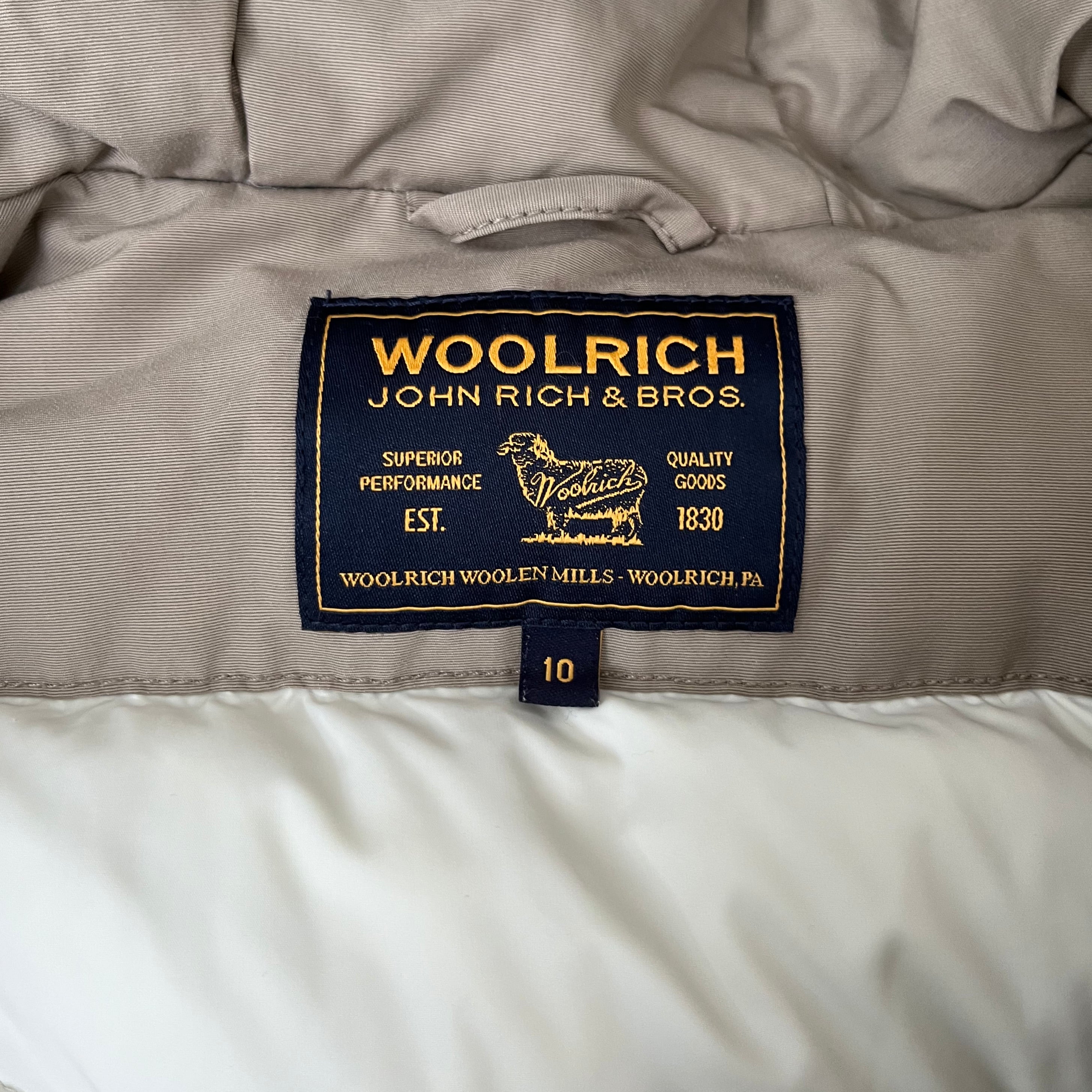 Woolrich Arctic Parka With Fur Trim: 10 Years