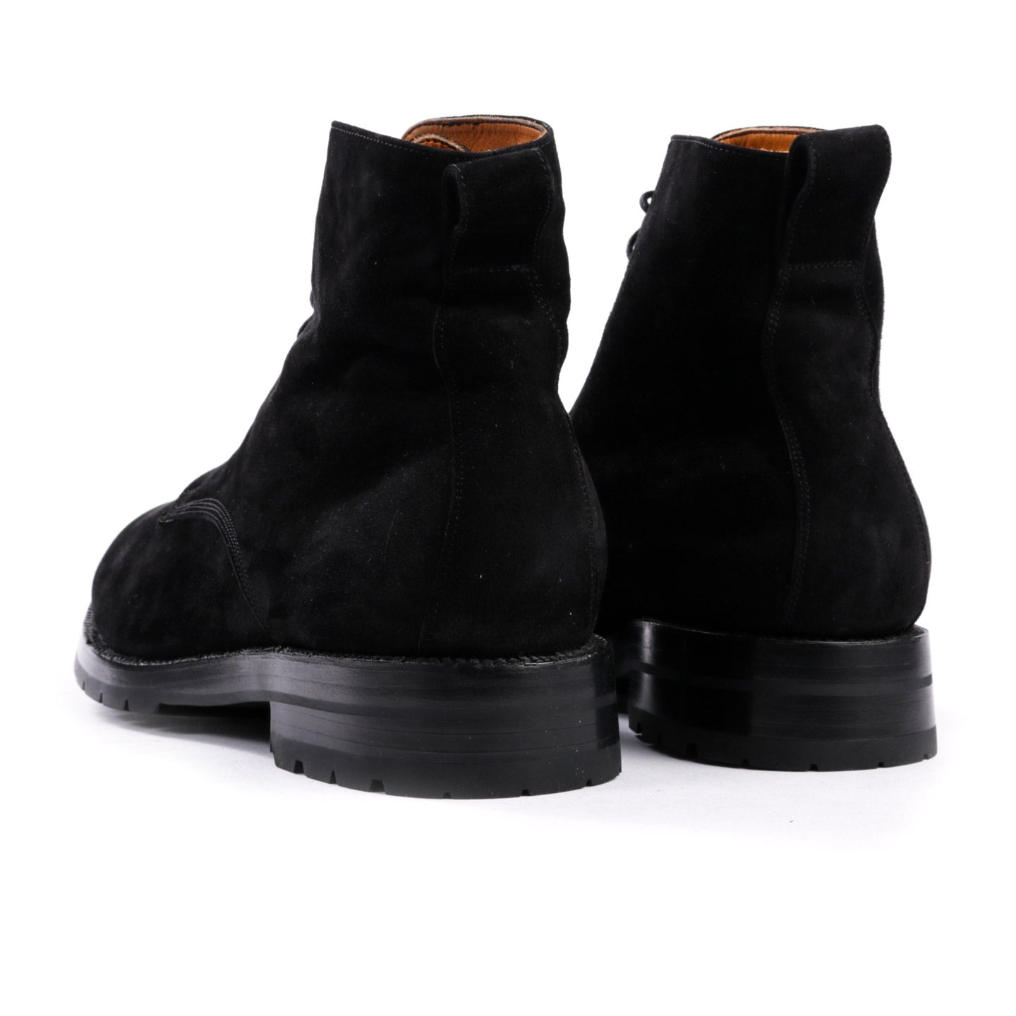 YUKETEN ERIC BOOT BLACK SUEDE