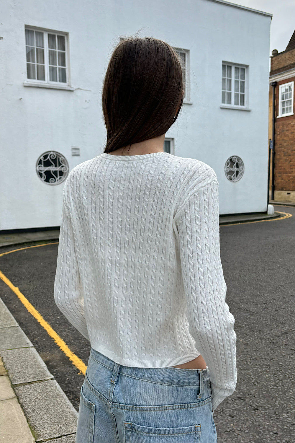 Zoe Cable Knit Cardigan